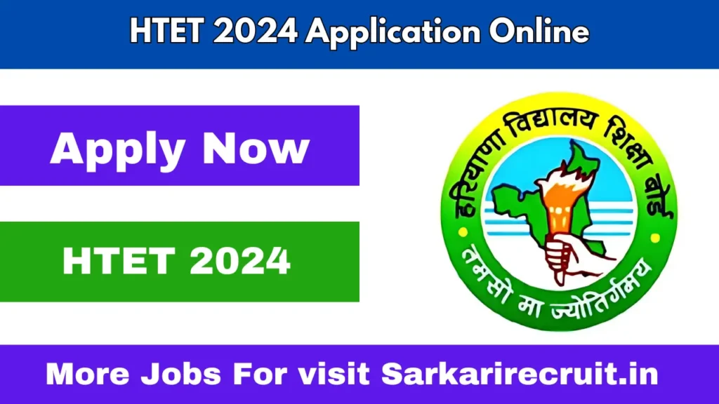 HTET 2024 Application Online