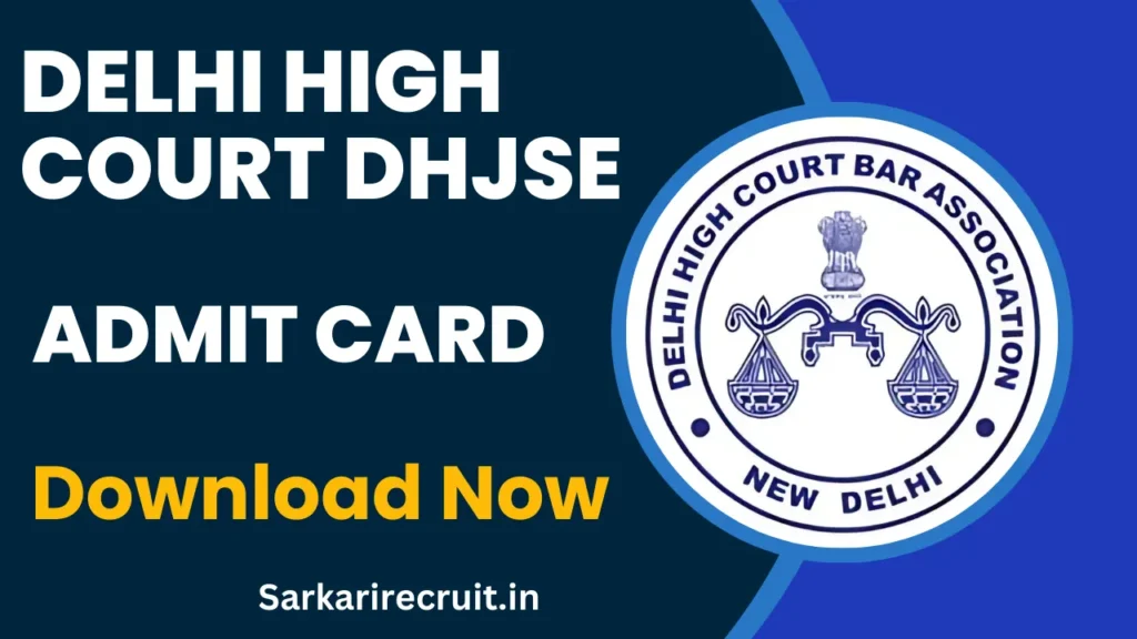 Delhi High Court DHJSE 2024