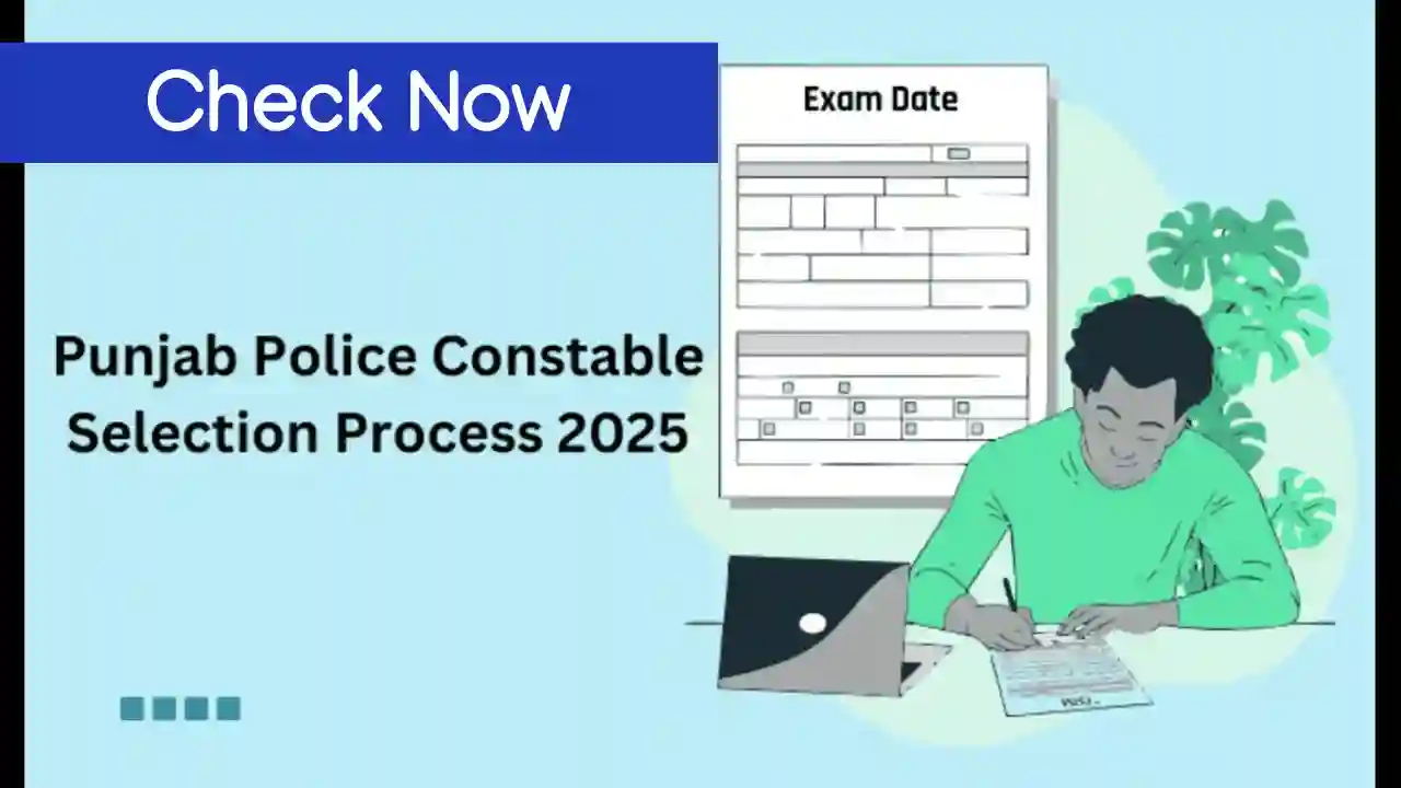 Punjab Police Constable Selection Process